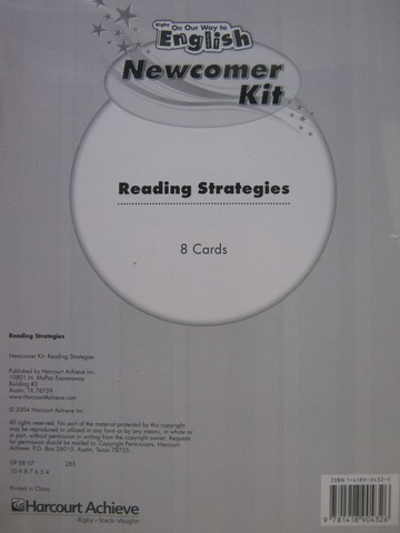 (image for) On Our Way to English Newcomer Kit Reading Strategies (Pk) - Click Image to Close