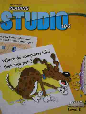 (image for) Summer Studio Reading Level E Studio Log (P)