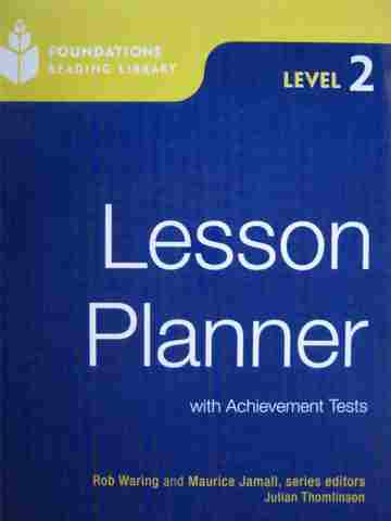 (image for) Foundations Reading Library 2 Lesson Planner (P) by Waring,