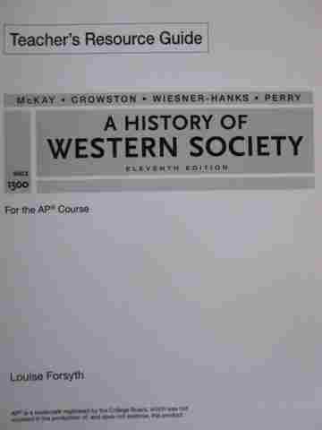 A History of Western Society 11th Edition AP TRG (TE)(P)