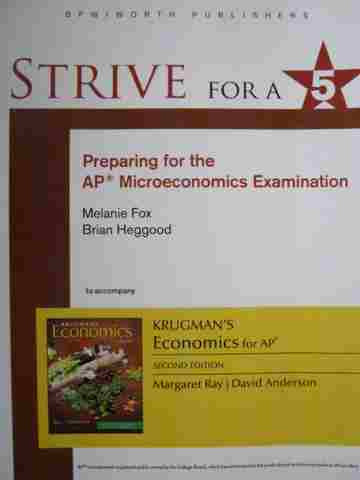 (image for) Strive for a 5 Preparing for the AP Microeconomics Exam (P)