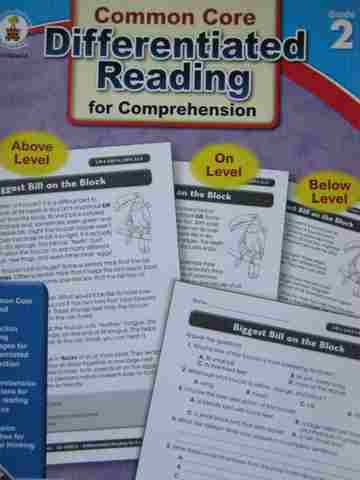 (image for) Common Core Differentiated Reading for Comprehension Grade 2 (P)
