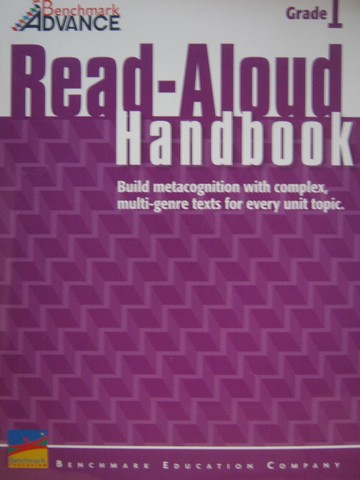 (image for) Benchmark Advance 1 Read-Aloud Handbook (P) by Alicia Zadrozny