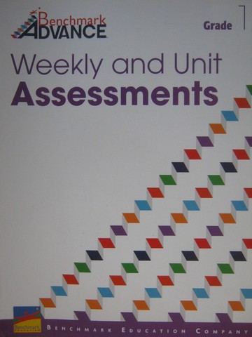 (image for) Benchmark Advance 1 Weekly & Unit Assessments (P)