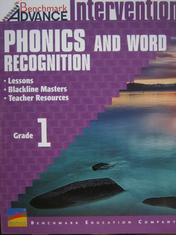 (image for) Benchmark Advance 1 Phonics & Word Recognition (P)