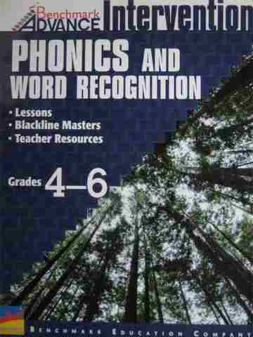 (image for) Benchmark Advance Intervention 4-6 Phonics & Word Recognition(P)