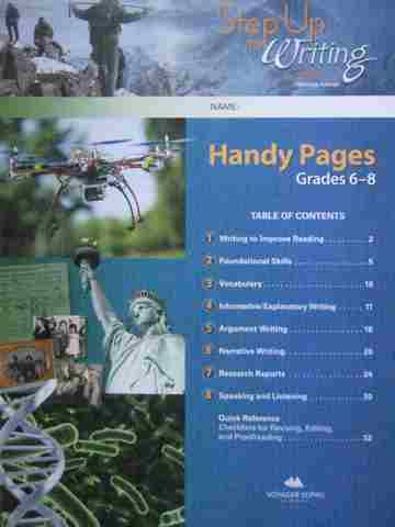 (image for) Step Up to Writing 4th Edition Handy Pages Grades 6-8 (P)