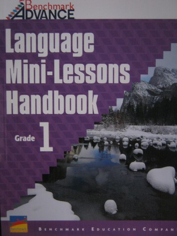(image for) Benchmark Advance 1 Language Mini-Lessons Handbook (P)