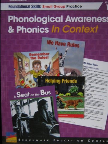 (image for) Benchmark Advance 1 Phonological Awareness & Phonics (P)