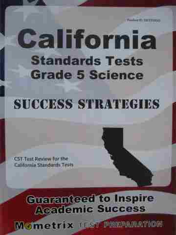 (image for) California Standards Tests 5 Science Success Strategies (P)