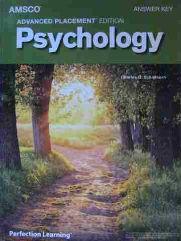 (image for) AMSCO Psychology AP Edition Answer Key (P) by Charles Schallhorn
