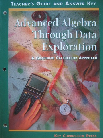 (image for) Advanced Algebra through Data Exploration TG & Answer Key (P) - Click Image to Close