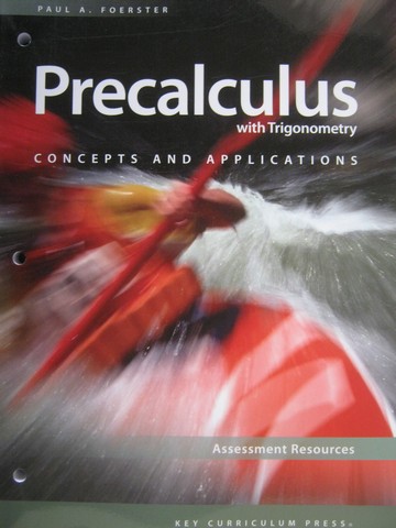 (image for) Precalculus with Trigonometry 2e Assessment Resources (P)