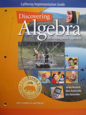 (image for) Discovering Algebra 2e California Implementation Guide (CA)(P)