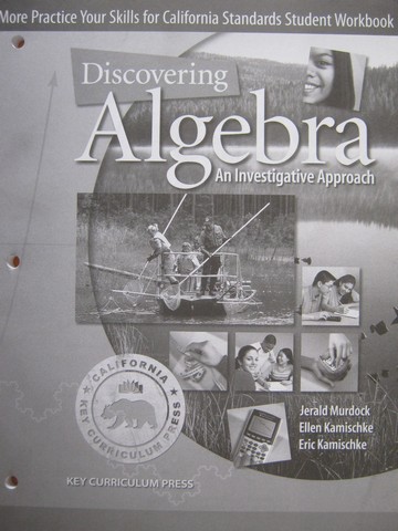 (image for) Discovering Algebra More Practice Your Skills for CA (CA)(P)
