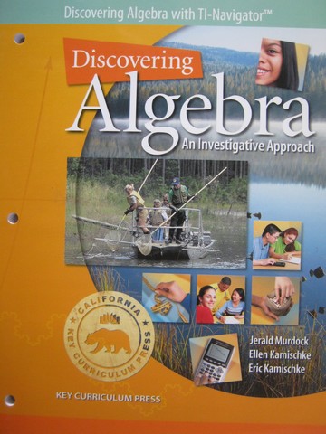 (image for) Discovering Algebra Discovering Algebra w/TI-Navigator (CA)(P)