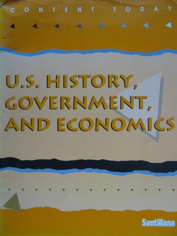 Content Today US History Government & Economics (P) (image for) Content Today US History Government & Economics (P)