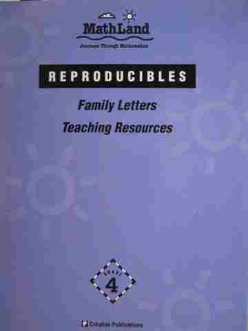 (image for) MathLand 4 Family Letters Teaching Resources (TE)(P)