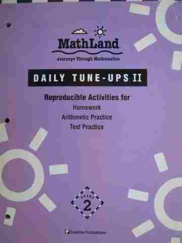 (image for) MathLand 2 Daily Tune-Ups 2 BLM (P) by Charles, Brummett,