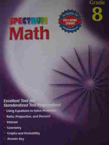 (image for) Spectrum Math Grade 8 (P) by Thomas J Richards