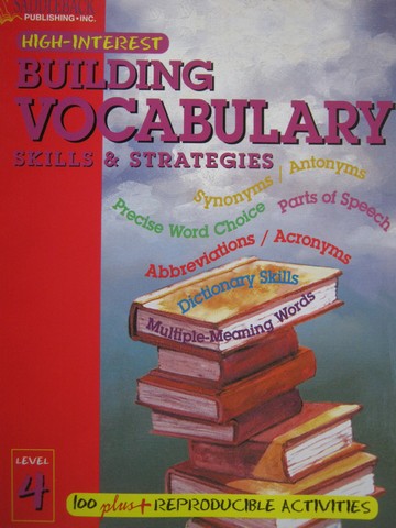 Building Vocabulary Skills & Strategies Level 4 (P) by Suter (image for) Building Vocabulary Skills & Strategies Level 4 (P) by Suter
