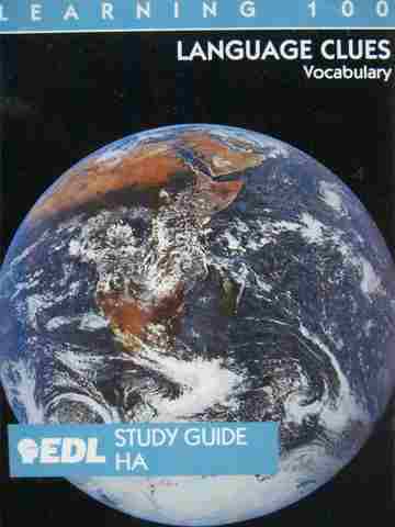 (image for) EDL Language Clues Vocabulary Study Guide HA 2e (P)by Helen Frackenpohl Morris