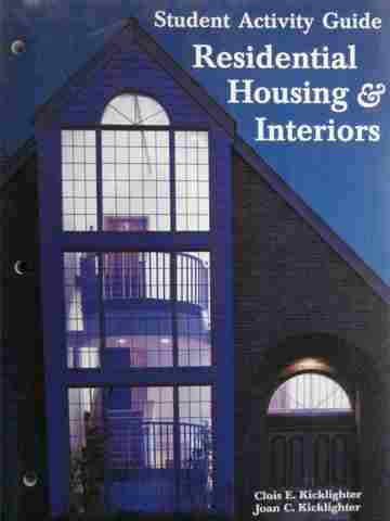 (image for) Residential Housing & Interiors Student Activity Guide (P)
