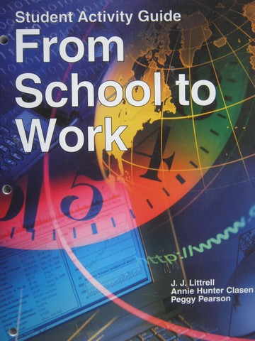 (image for) From School to Work Student Activity Guide (P) by Littrell