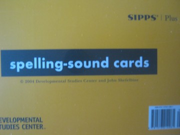 (image for) SIPPS Plus Spelling-Sound Cards (Pk) by John Shefelbine - Click Image to Close
