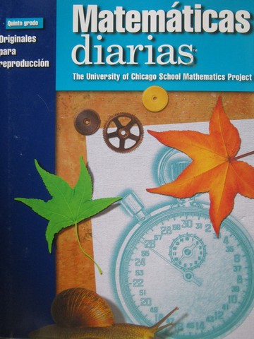 (image for) Matematicas diarias 5 Originales para reproduccion (P)