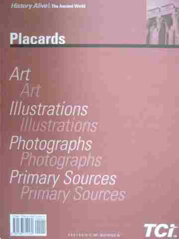 (image for) History Alive! The Ancient World Placards (Pk)