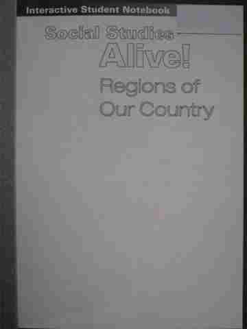 (image for) Social Studies Alive! Regions of Our Country Notebook (P)