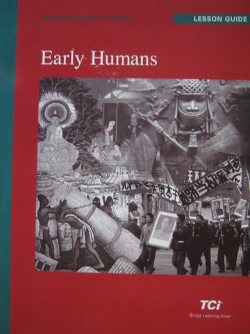 (image for) World History Program Early Humans Lesson Guide (TE)(P)