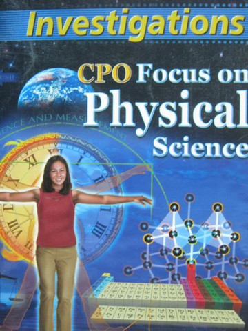(image for) CPO Focus on Physical Science Investigations (P) by Thomas C Hsu, etc.