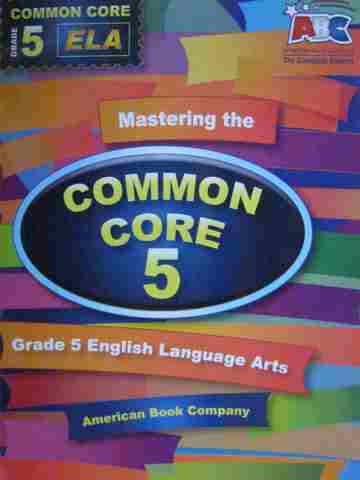(image for) Mastering the Common Core Grade 5 English Language Arts (P)