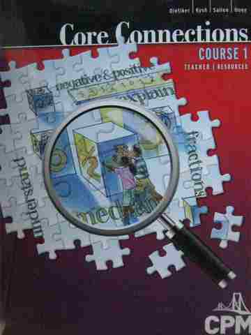 (image for) Core Connections Course 1 2nd Edition Teacher's Package (Binder)