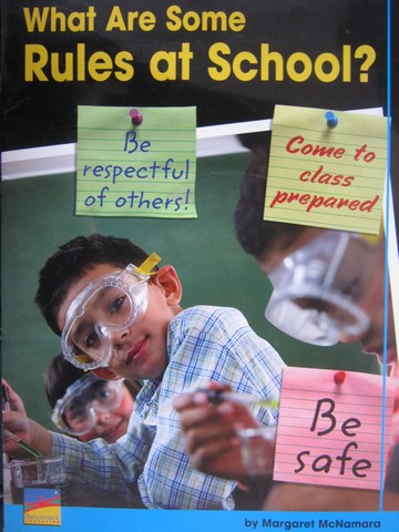 (image for) Rules & Government What Are Some Rules at School? (P)(Big) by Margaret McNamara