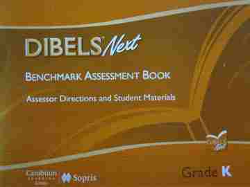 (image for) DIBELS Next Benchmark Assessment Book Grade K (Spiral)