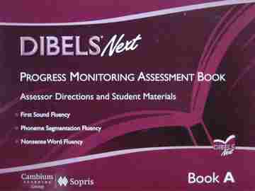(image for) DIBELS Next Progress Monitoring Assessment Book A (Spiral)