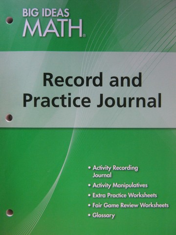 (image for) Big Ideas Math Course 1 Record & Practice Journal (P)