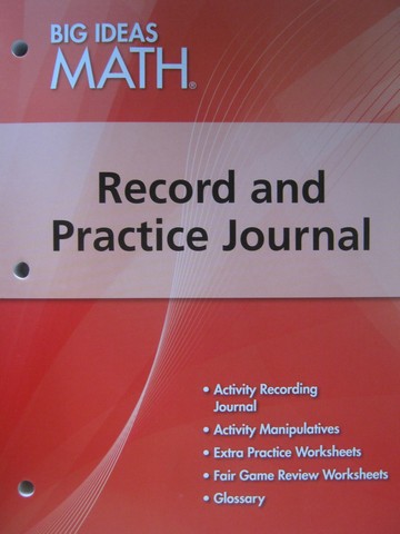 (image for) Big Ideas Math Course 2 Record & Practice Journal (P) by Larson,