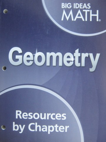 (image for) Big Ideas Math Geometry Resources by Chapter (P)