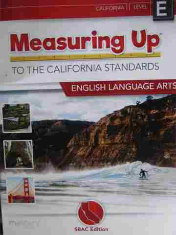 (image for) Measuring Up to the California Standards ELA C SBAC Edition (P)