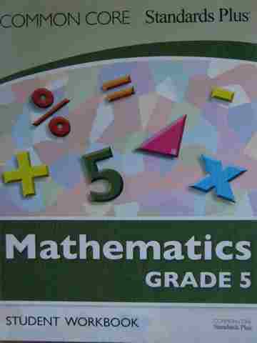 (image for) Common Core Standards Plus Mathematics 5 Workbook (P)