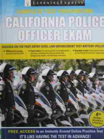 (image for) California Police Officer Exam 4th Edition (P)