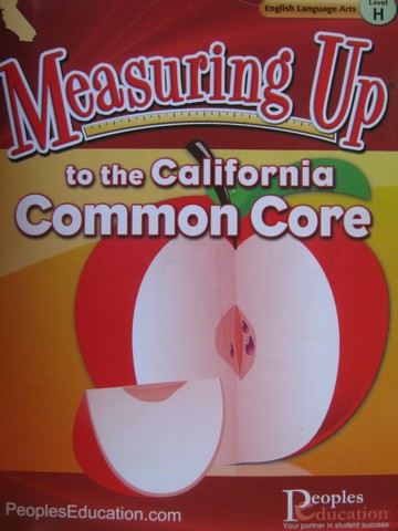 (image for) Measuring Up Common Core English Language Arts Level H (CA)(P)