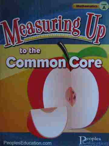 (image for) Measuring Up Common Core Mathematics Level A (P) by Urban