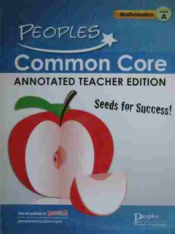(image for) Common Core Mathematics Level A ATE (TE)(P) by Diana Miller