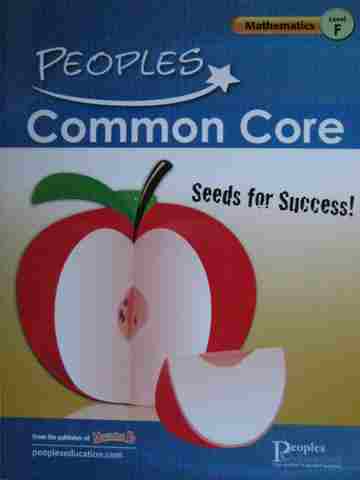 (image for) Common Core Mathematics Level F (P) by Diane Miller