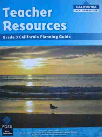 (image for) FOSS Next Generation 3 California Planning Guide (CA)(P)